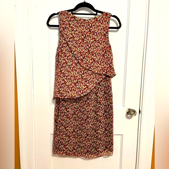 Suzi Chin for Maggy Boutique Floral Dress size 6 - Picture 2 of 7